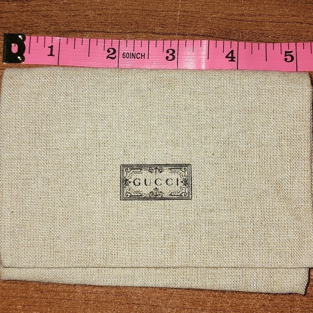 GUCCI Jewelry travel pouch EUC